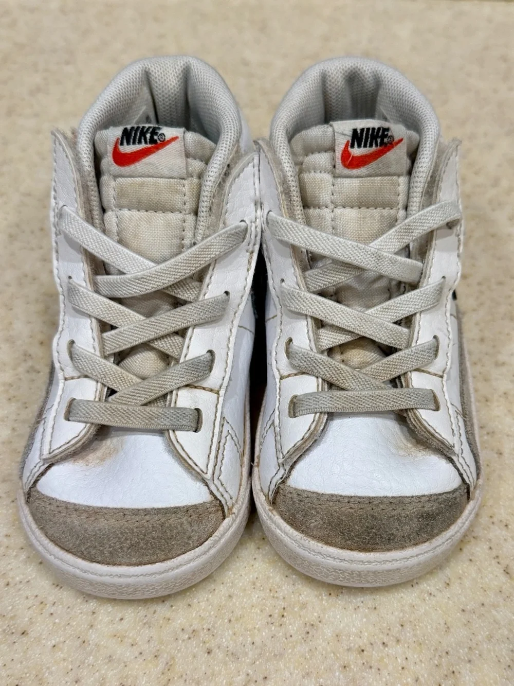 Nike Blazer Mid '77 Toddler Shoes classic White/Black size 7